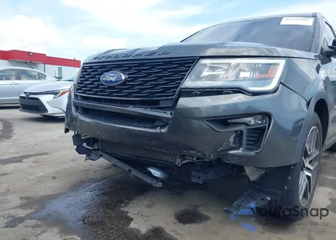 2018 Ford Explorer Sport из США, поврежденный, VIN 1FM5K8GT3JGC47533